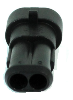 Amp Superseal 282104-1 2 Way Male Connector